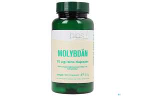 Bios Molybdän 75 µg 100 Kapseln, A-Nr.: 3892542 - 01