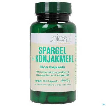 Bios Spargel + Konjakmehl 99 Kapseln, A-Nr.: 3893228 - 01