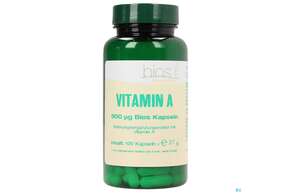 Bios Vitamin A 800 µg 100 Kapseln, A-Nr.: 3893398 - 01