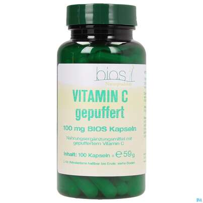 Bios Vitamin C Gepuffert 100mg 100 Kapseln, A-Nr.: 3893547 - 01