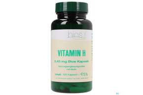 Bios Vitamin H 0,45mg 100 Kapseln, A-Nr.: 3999174 - 01