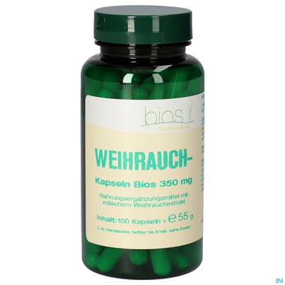 Bios Weihrauch Kapseln 350mg 100 Stk, A-Nr.: 3893613 - 02