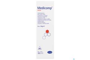 Kompressen Medicomp/extra Vliesstoff 6fach Unsteril 5x 5cm 100st, A-Nr.: 1652087 - 01