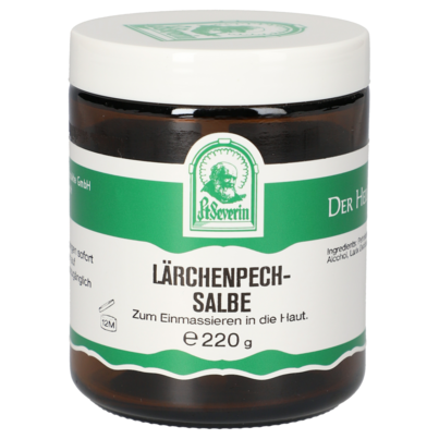 Sie sehen eine Packung LAERCHENPECHSALBE 220 G, Produktbild: 01 LAERCHENPECHSALBE 220 G, A-Nr.: 4075779 - 01