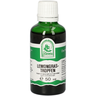 Sie sehen eine Packung LEMONGRAS TROPFEN 50ML, Produktbild: 01 LEMONGRAS TROPFEN 50ML, A-Nr.: 4377598 - 01
