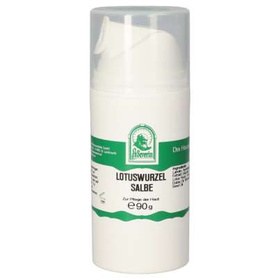 Sie sehen eine Packung LOTUSWURZEL SALBE 90 G, Produktbild: 01 LOTUSWURZEL SALBE 90 G, A-Nr.: 5637564 - 01