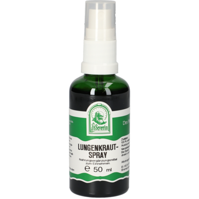 Sie sehen eine Packung LUNGENKRAUT SPRAY 50 ML, Produktbild: 01 LUNGENKRAUT SPRAY 50 ML, A-Nr.: 4444455 - 01