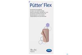 Puetter-verband Flex Kurzzugbinde 12cm 1st, A-Nr.: 3942613 - 01