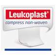 Sie sehen eine Packung Vlieskompressen Leukopl Compress Steril 7,5x 7,5cm 50x2 100st, Produktbild: 01 Vlieskompressen Leukopl Compress Steril 7,5x 7,5cm 50x2 100st, A-Nr.: 2996268 - 01