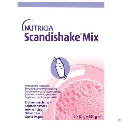 Scandishake/85g Erdbeere Mix 6x6x8 36st, A-Nr.: 5437078 - 01