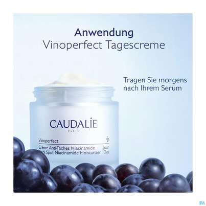 Sie sehen eine Packung Caudalie Vinoperfect Creme Nf 50ml, Produktbild: 06 Caudalie Vinoperfect Creme Nf 50ml, A-Nr.: 5970341 - 06