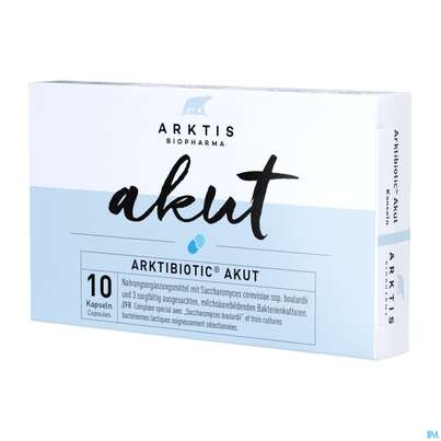 Sie sehen eine Packung Arktis Arktibiotic Kapseln Akut 30st, Produktbild: 04 Arktis Arktibiotic Kapseln Akut 30st, A-Nr.: 4750382 - 04