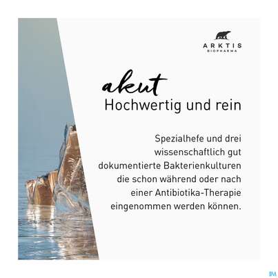 Sie sehen eine Packung Arktis Arktibiotic Kapseln Akut 30st, Produktbild: 08 Arktis Arktibiotic Kapseln Akut 30st, A-Nr.: 4750382 - 08