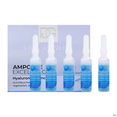 Sie sehen eine Packung Dr.grandel Ampoule Excellence Hyaluron Advanced+ 5x3ml 41591 15ml, Produktbild: 12 Dr.grandel Ampoule Excellence Hyaluron Advanced+ 5x3ml 41591 15ml, A-Nr.: 5895562 - 12