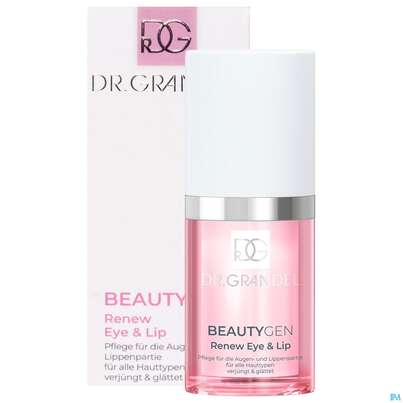 Sie sehen eine Packung Dr.grandel Beauty Gen Renew Eye +lip 40759 15ml, Produktbild: 05 Dr.grandel Beauty Gen Renew Eye +lip 40759 15ml, A-Nr.: 5894953 - 05