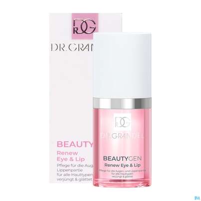 Sie sehen eine Packung Dr.grandel Beauty Gen Renew Eye +lip 40759 15ml, Produktbild: 06 Dr.grandel Beauty Gen Renew Eye +lip 40759 15ml, A-Nr.: 5894953 - 06