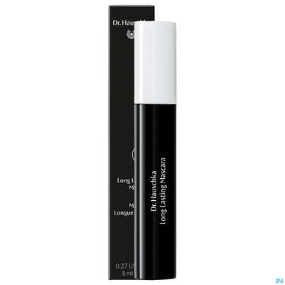 Sie sehen eine Packung Hauschka Dr. Kosmetik Long Lasting Mascara 01 Black 8ml, Produktbild: 07 Hauschka Dr. Kosmetik Long Lasting Mascara 01 Black 8ml, A-Nr.: 5969125 - 07