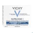Sie sehen eine Packung Vichy Nutrilogie 1 Aufbaucreme Trockene Haut Dp 100ml, Produktbild: 03 Vichy Nutrilogie 1 Aufbaucreme Trockene Haut Dp 100ml, A-Nr.: 4379611 - 03