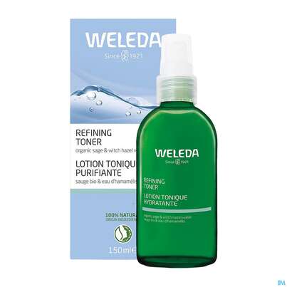 Sie sehen eine Packung Weleda Refining Hydra Toner 150ml, Produktbild: 06 Weleda Refining Hydra Toner 150ml, A-Nr.: 5902492 - 06