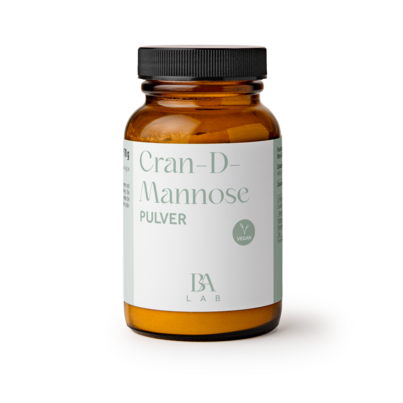 Sie sehen eine Packung Bioflora LAB Cran-D-Mannose Pulver 70g, Produktbild: 01 Bioflora LAB Cran-D-Mannose Pulver 70g, A-Nr.: 5962991 - 01