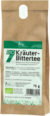 doc nature’s BIO 7 Kräuter-Bittertee, A-Nr.: 6000567 - 01