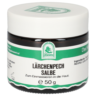 Sie sehen eine Packung LAERCHENPECHSALBE 50 G, Produktbild: 01 LAERCHENPECHSALBE 50 G, A-Nr.: 5730542 - 01