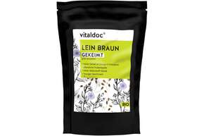 vitaldoc® BIO Lein gekeimt, grob vermahlen, A-Nr.: 5983757 - 01