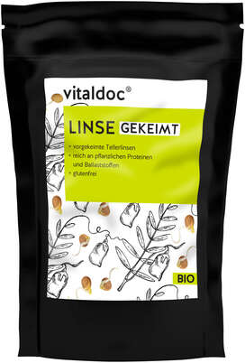 vitaldoc® BIO Linse ganz, gekeimt, A-Nr.: 5983740 - 01