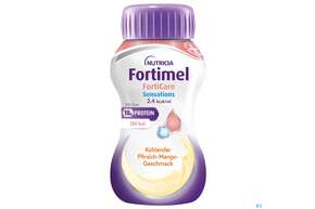 Fortimel/forticare 125ml Trinknahrung Kuehlender Pfirsich Mango 4st, A-Nr.: 5893244 - 01