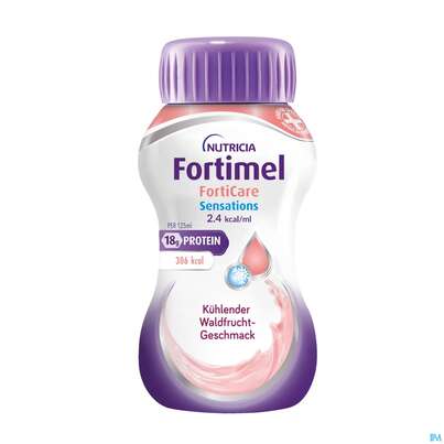Fortimel/forticare 125ml Trinknahrung Kuehlender Waldfrucht 4st, A-Nr.: 5893221 - 01