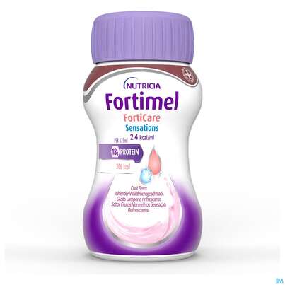 Fortimel/forticare 125ml Trinknahrung Kuehlender Waldfrucht 4st, A-Nr.: 5893221 - 02