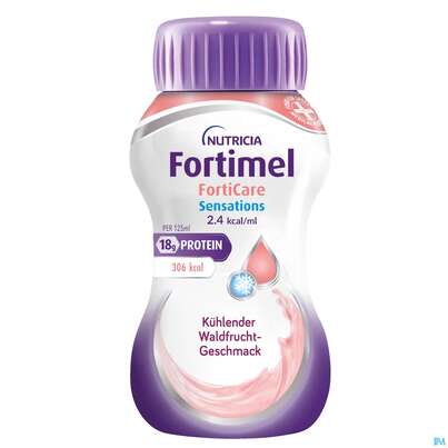 Fortimel/forticare 125ml Trinknahrung Kuehlender Waldfrucht 4st, A-Nr.: 5893221 - 03