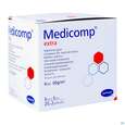 Sie sehen eine Packung Kompressen Medicomp/extra Vliesstoff 6fach Steril 5x 5cm 25x2 50st, Produktbild: 05 Kompressen Medicomp/extra Vliesstoff 6fach Steril 5x 5cm 25x2 50st, A-Nr.: 1652064 - 05
