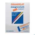 Sie sehen eine Packung Magnesium Grandelat Direkt 400mg Briefchen Nr.3038 20st, Produktbild: 01 Magnesium Grandelat Direkt 400mg Briefchen Nr.3038 20st, A-Nr.: 3093686 - 01