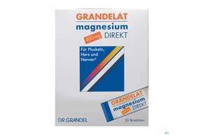 Magnesium Grandelat Direkt 400mg Briefchen Nr.3038 20st, A-Nr.: 3093686 - 01
