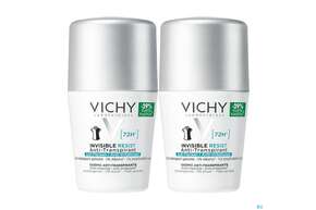 Vichy Deo/roll-on 72h Anti-flecken Invisible Doppelpack 100ml, A-Nr.: 5893793 - 01