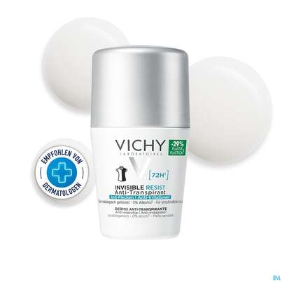 Vichy Deo/roll-on 72h Anti-flecken Invisible Doppelpack 100ml, A-Nr.: 5893793 - 04