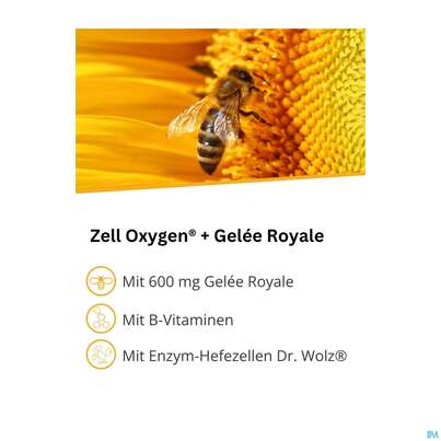 Zell Oxygen Dr.wolz Trink/kur +gelee Royale 600mg Nr 60603 14x20 280ml, A-Nr.: 3190811 - 09