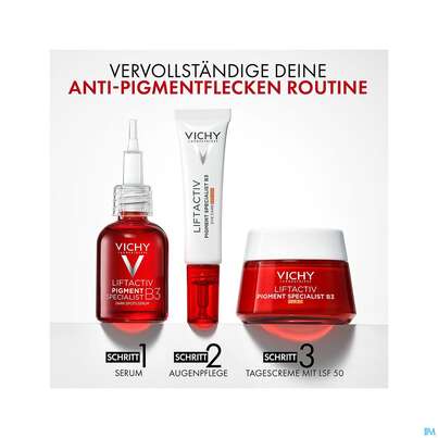 Sie sehen eine Packung Vichy Liftactiv Serum B3 30ml, Produktbild: 14 Vichy Liftactiv Serum B3 30ml, A-Nr.: 5427140 - 14