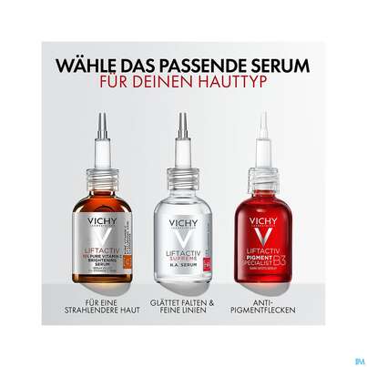 Sie sehen eine Packung Vichy Liftactiv Serum B3 30ml, Produktbild: 16 Vichy Liftactiv Serum B3 30ml, A-Nr.: 5427140 - 16