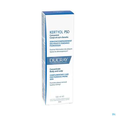 Sie sehen eine Packung Ducray Kertyol P.s.o Konzentrat 100ml, Produktbild: 03 Ducray Kertyol P.s.o Konzentrat 100ml, A-Nr.: 4855603 - 03