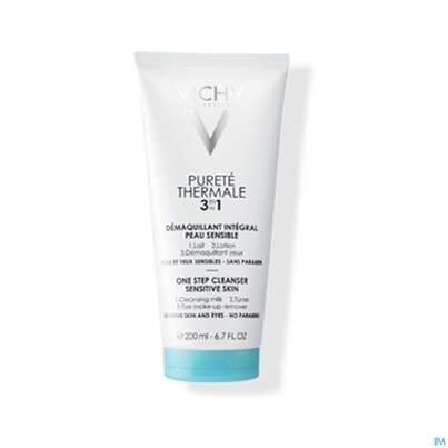 Sie sehen eine Packung Vichy Purete Thermale Demaq Integral 3in1 200ml, Produktbild: 07 Vichy Purete Thermale Demaq Integral 3in1 200ml, A-Nr.: 4310016 - 07