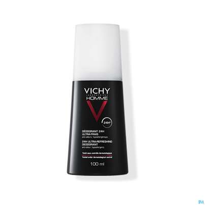 Vichy Homme Deodorant Zerstaeuber 100ml, A-Nr.: 3724371 - 03