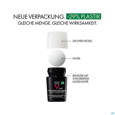 Vichy Homme Deodorant Empfindl.haut 48h 50ml, A-Nr.: 3724394 - 06
