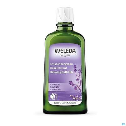 Sie sehen eine Packung Weleda Lavendel -entspannungsbad 200ml, Produktbild: 04 Weleda Lavendel -entspannungsbad 200ml, A-Nr.: 2156278 - 04