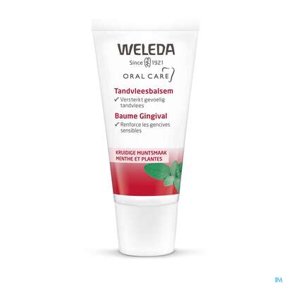 Sie sehen eine Packung Weleda Salbei Zahnfleisch Balsam Tb 30ml, Produktbild: 01 Weleda Salbei Zahnfleisch Balsam Tb 30ml, A-Nr.: 1805384 - 01