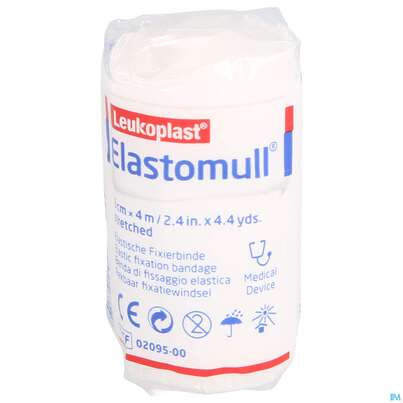 Sie sehen eine Packung Elastische Binden Elastomull Einzeln Verpackt 4mx 6cm 1st, Produktbild: 01 Elastische Binden Elastomull Einzeln Verpackt 4mx 6cm 1st, A-Nr.: 0188943 - 01