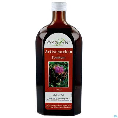 Sie sehen eine Packung Artischocken Tonikum Oekopan 500ml, Produktbild: 02 Artischocken Tonikum Oekopan 500ml, A-Nr.: 1371916 - 02