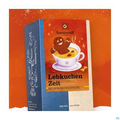 Sonnentor Tee/bio Lebkuchen Zeit Doppelkammerbtl 02598 18st, A-Nr.: 5056175 - 10