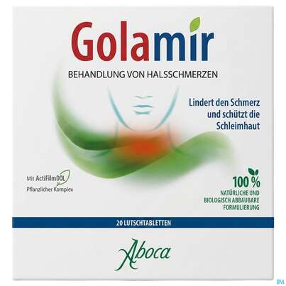 Aboca Golamir 2act Lutschtabl Ab 6 Jahren Halsschmerzen 20st, A-Nr.: 5571888 - 02